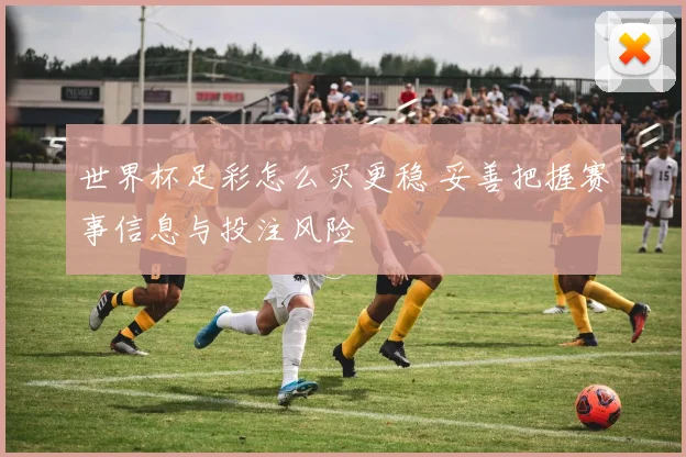 世界杯足彩怎么买更稳 妥善把握赛事信息与投注风险